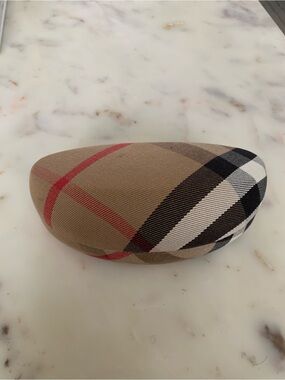 Burberry large sunglasses case.